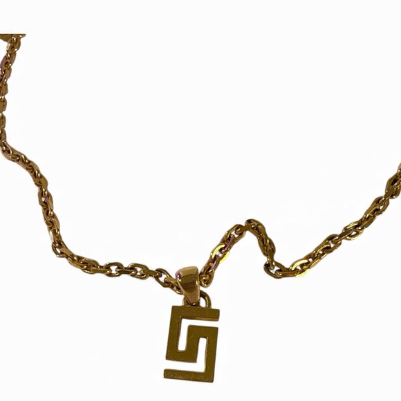 Unisex Versace Gold Necklace-EUC - Picture 2 of 6